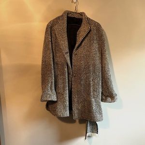 Vintage Freedom Wear in Irish Tweed Pea Coat